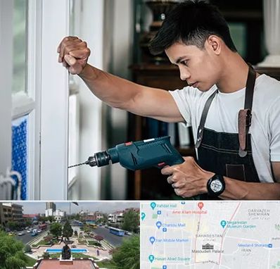 تعمیر درب و پنجره دوجداره در بهارستان 