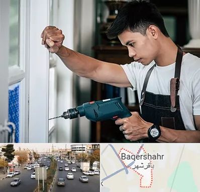 تعمیر درب و پنجره دوجداره در باقرشهر