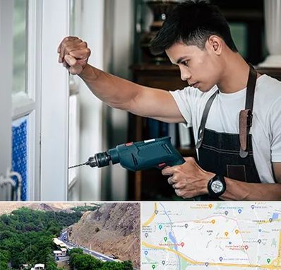 تعمیر درب و پنجره دوجداره در کن 