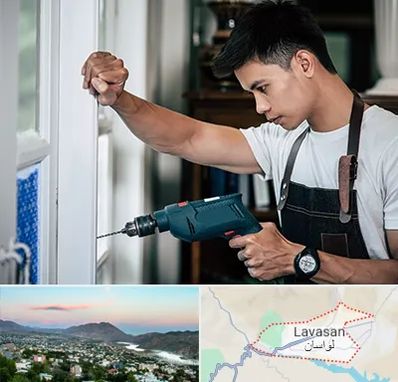 تعمیر درب و پنجره دوجداره در لواسان