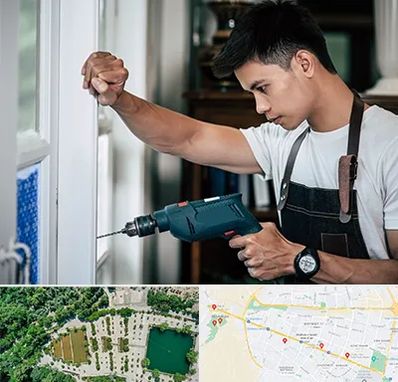 تعمیر درب و پنجره دوجداره در وکیل آباد مشهد 