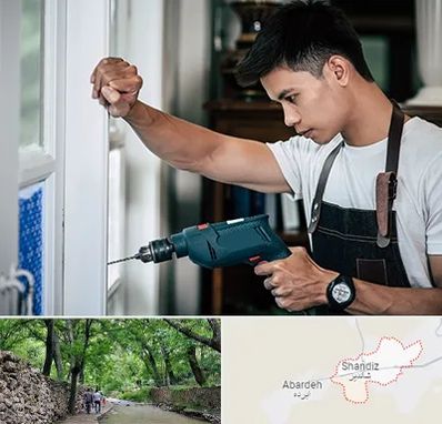 تعمیر درب و پنجره دوجداره در شاندیز مشهد