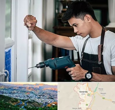 تعمیر درب و پنجره دوجداره در سنندج