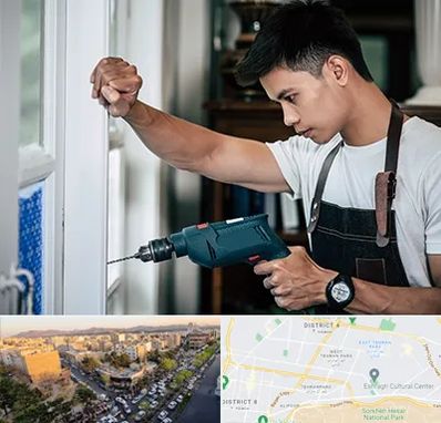 تعمیر درب و پنجره دوجداره در تهرانپارس 