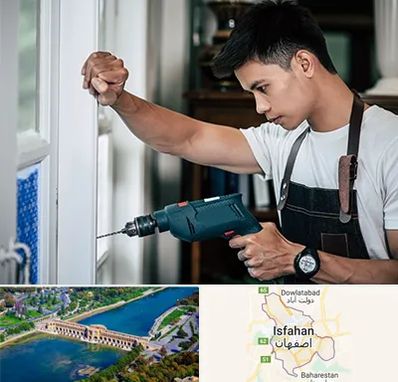 تعمیر درب و پنجره دوجداره در اصفهان