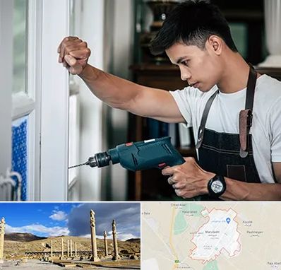 تعمیر درب و پنجره دوجداره در مرودشت