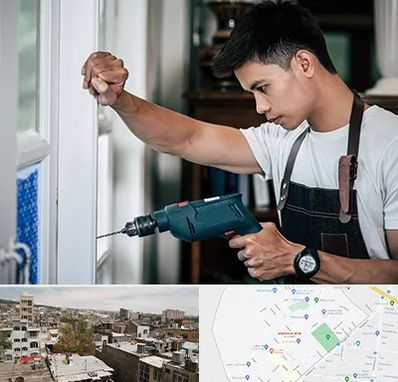 تعمیر درب و پنجره دوجداره در شمیران نو 