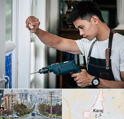 تعمیر درب و پنجره دوجداره در گوهردشت کرج 