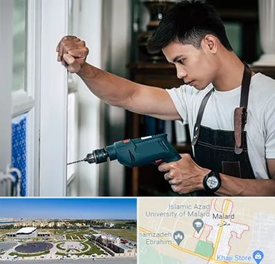 تعمیر درب و پنجره دوجداره در ملارد