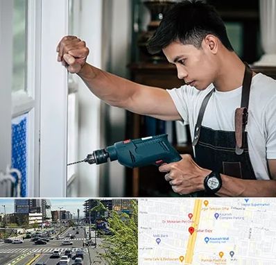 تعمیر درب و پنجره دوجداره در ستاری 