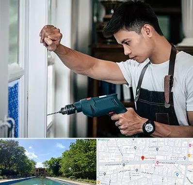 تعمیر درب و پنجره دوجداره در هشت بهشت اصفهان 