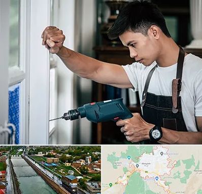 تعمیر درب و پنجره دوجداره در مراغه