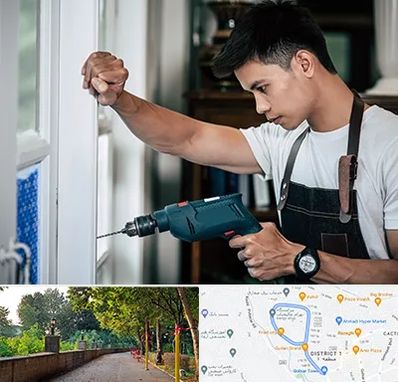 تعمیر درب و پنجره دوجداره در بلوار گیلان رشت 