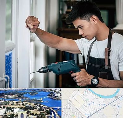 تعمیر درب و پنجره دوجداره در کوروش اهواز 