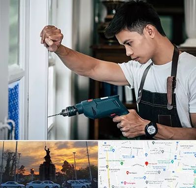 تعمیر درب و پنجره دوجداره در میدان حر 