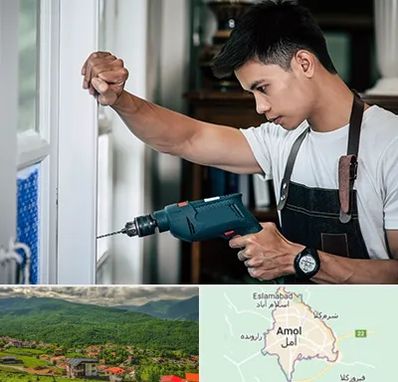 تعمیر درب و پنجره دوجداره در آمل