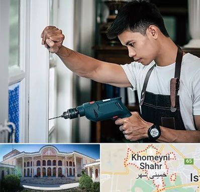 تعمیر درب و پنجره دوجداره در خمینی شهر