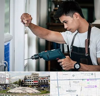 تعمیر درب و پنجره دوجداره در مرکز تهران