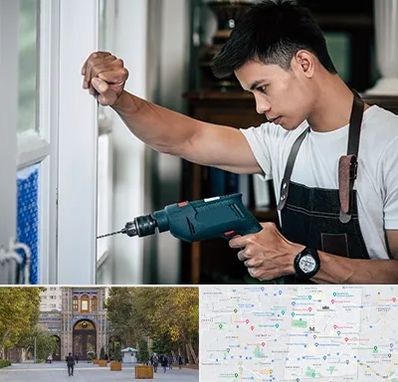 تعمیر درب و پنجره دوجداره در منطقه 12 تهران 