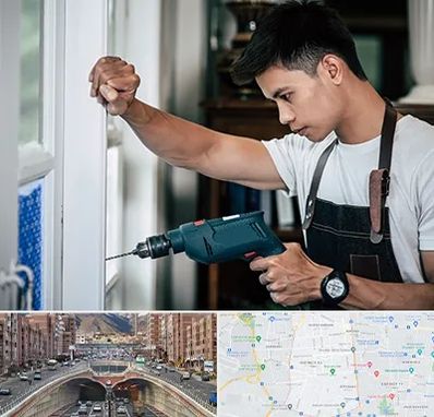 تعمیر درب و پنجره دوجداره در منطقه 10 تهران 