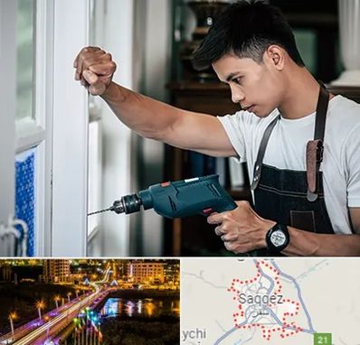 تعمیر درب و پنجره دوجداره در سقز