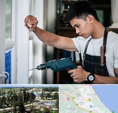 تعمیر درب و پنجره دوجداره در رودسر