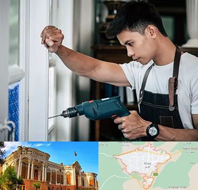 تعمیر درب و پنجره دوجداره در خوی