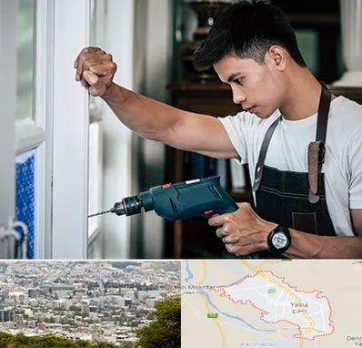 تعمیر درب و پنجره دوجداره در یاسوج