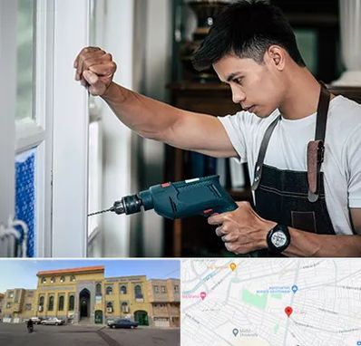 تعمیر درب و پنجره دوجداره در زنبیل آباد قم