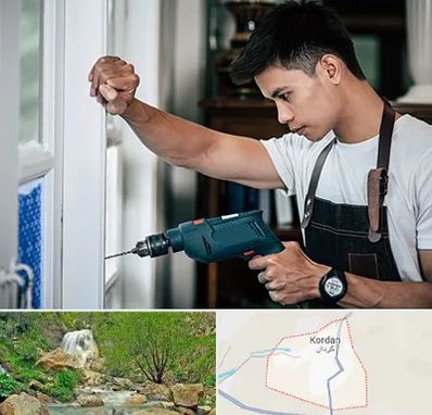 تعمیر درب و پنجره دوجداره در کردان