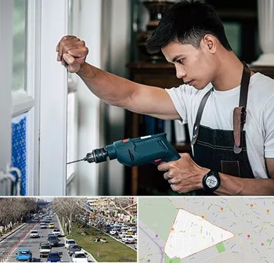 تعمیر درب و پنجره دوجداره در احمدآباد مشهد 