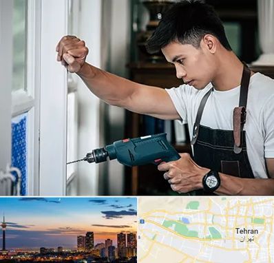 تعمیر درب و پنجره دوجداره در غرب تهران 