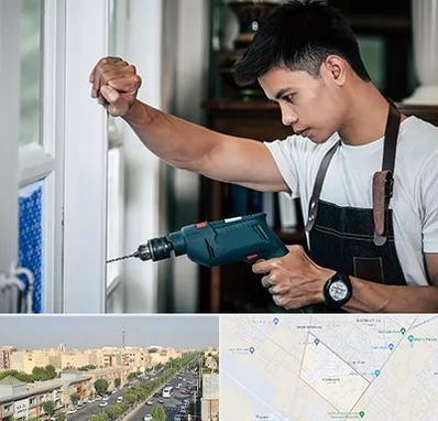 تعمیر درب و پنجره دوجداره در کیانمهر کرج 