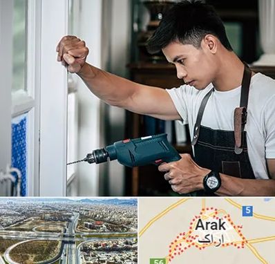 تعمیر درب و پنجره دوجداره در اراک