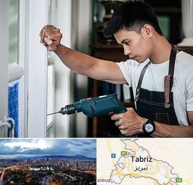 تعمیر درب و پنجره دوجداره در تبریز