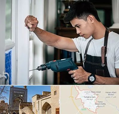 تعمیر درب و پنجره دوجداره در تربت جام