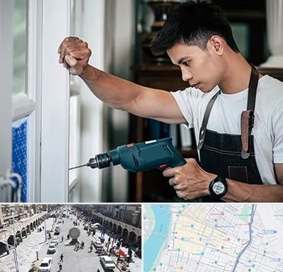 تعمیر درب و پنجره دوجداره در نادری اهواز 