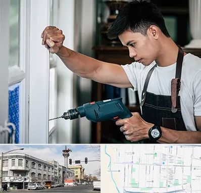 تعمیر درب و پنجره دوجداره در 17شهریور