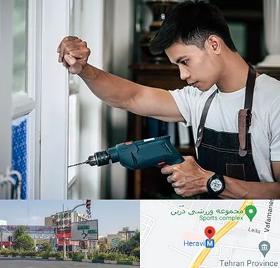 تعمیر درب و پنجره دوجداره در هروی 