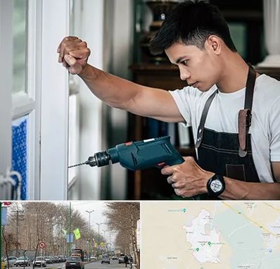 تعمیر درب و پنجره دوجداره در نظرآباد کرج 