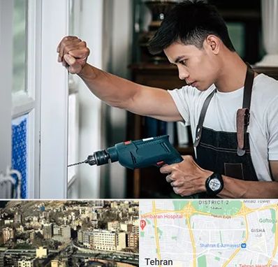 تعمیر درب و پنجره دوجداره در مرزداران 