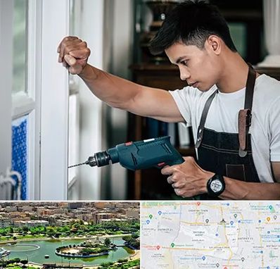 تعمیر درب و پنجره دوجداره در منطقه 9 تهران 