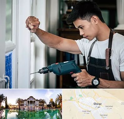 تعمیر درب و پنجره دوجداره در شیراز