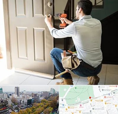 تعمیر درب ضد سرقت در بلوار کشاورز 