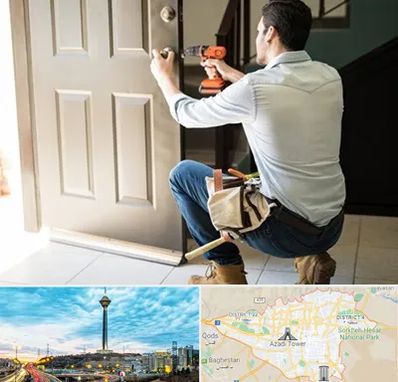 تعمیر درب ضد سرقت در تهران