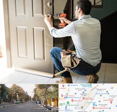 تعمیر درب ضد سرقت در شریعتی 