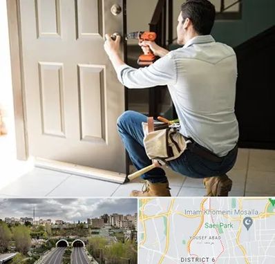 تعمیر درب ضد سرقت در یوسف آباد 