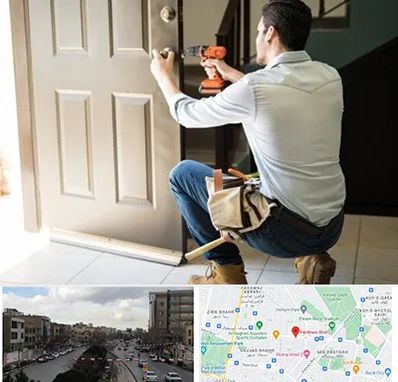 تعمیر درب ضد سرقت در بلوار فردوسی مشهد 