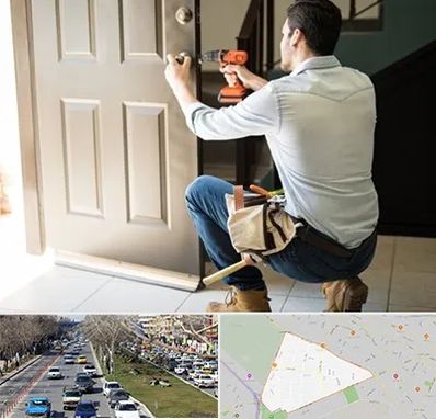 تعمیر درب ضد سرقت در احمدآباد مشهد 