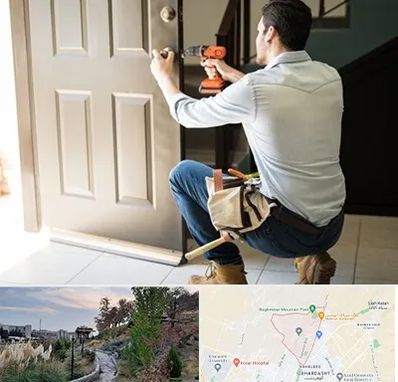 تعمیر درب ضد سرقت در باغستان کرج 